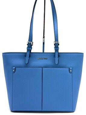 Michael Kors Jet Set Medium Double Pocket Tote Bag South Pacific